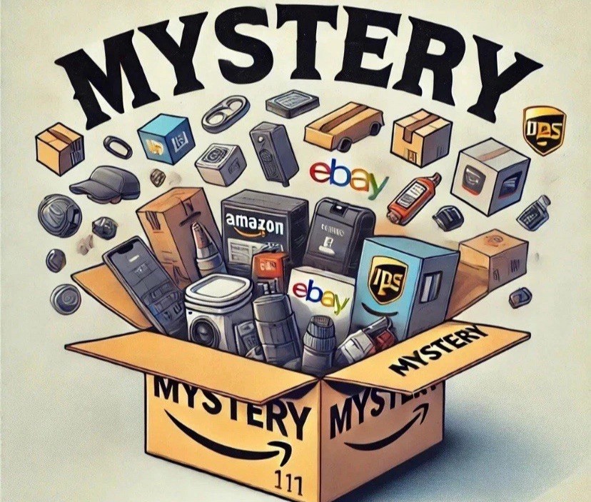 Amazon Mystery Box –PREMIUM  Unclaimed Mail, Overstock, Random Items