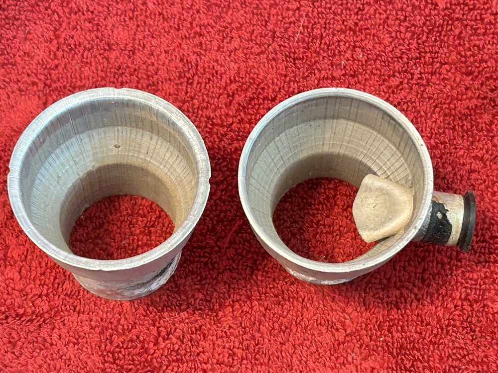 TWO AIRCRAFT AIR VENT ASSEMBLIES
