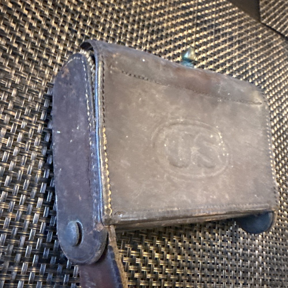 Antique Brown Cartridge Box