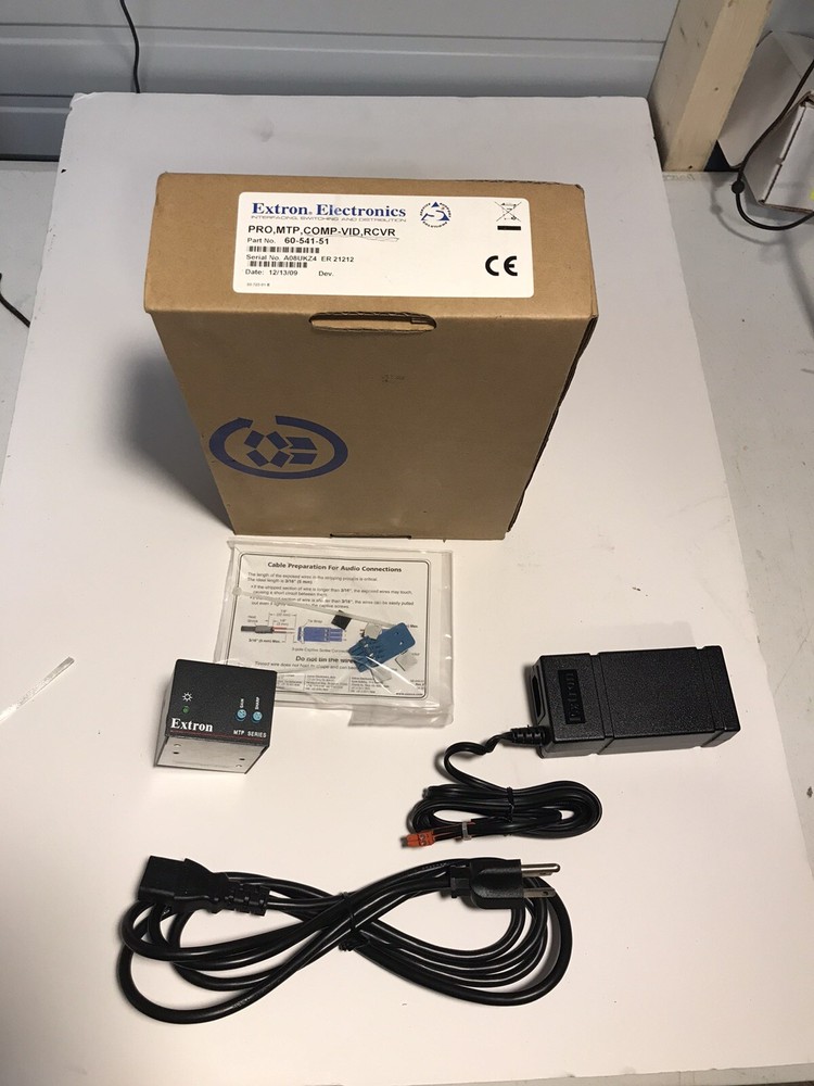 Extron Electronics 60 –541 –51 Audio Video Receiver NEW