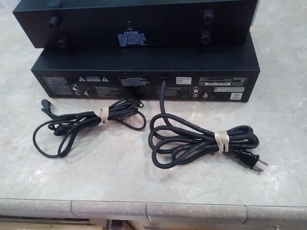 DENON DN-1800F Dual CD Player & Remote Control Unit + RC-47 Set -Read Descriptio