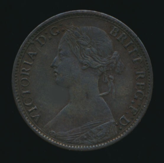 Great Britain 1866 FARTHING (Bronze)
