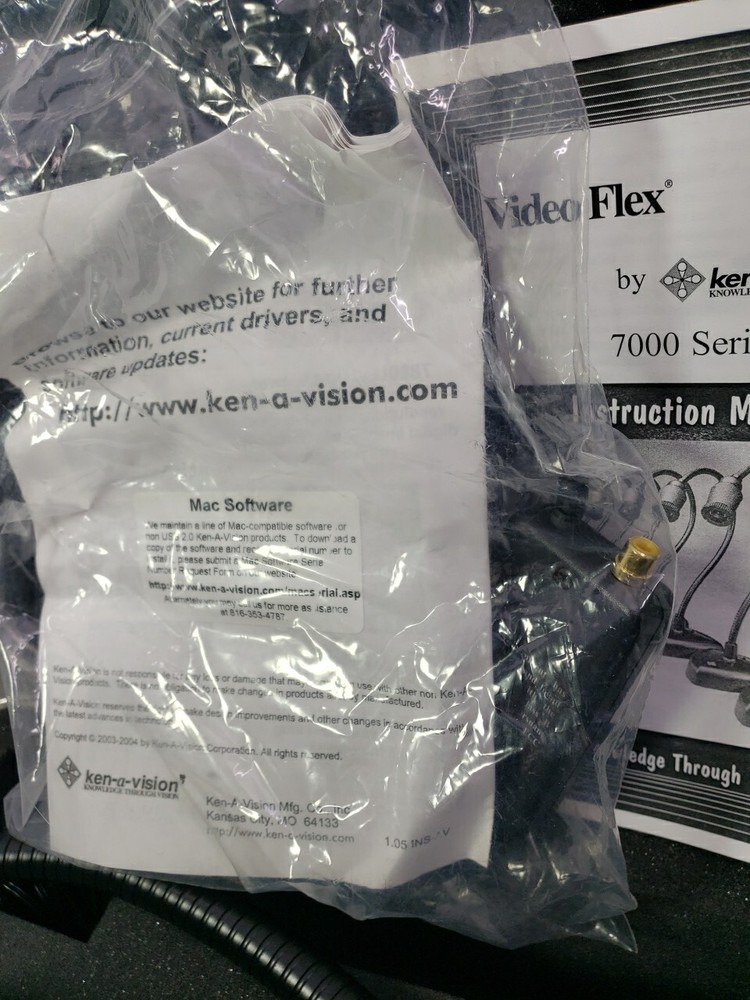 Ken-A-Vision Video Flex Presentation Camera 7000 Series