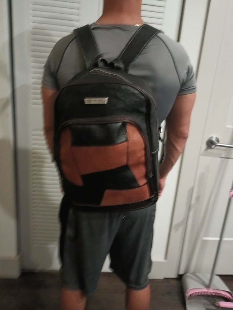 good quality leather backpack