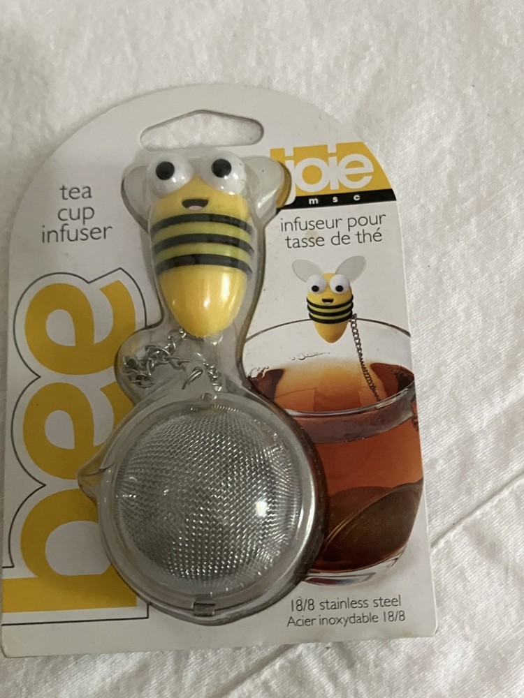 Bee Tea Steeper and Honey Jar