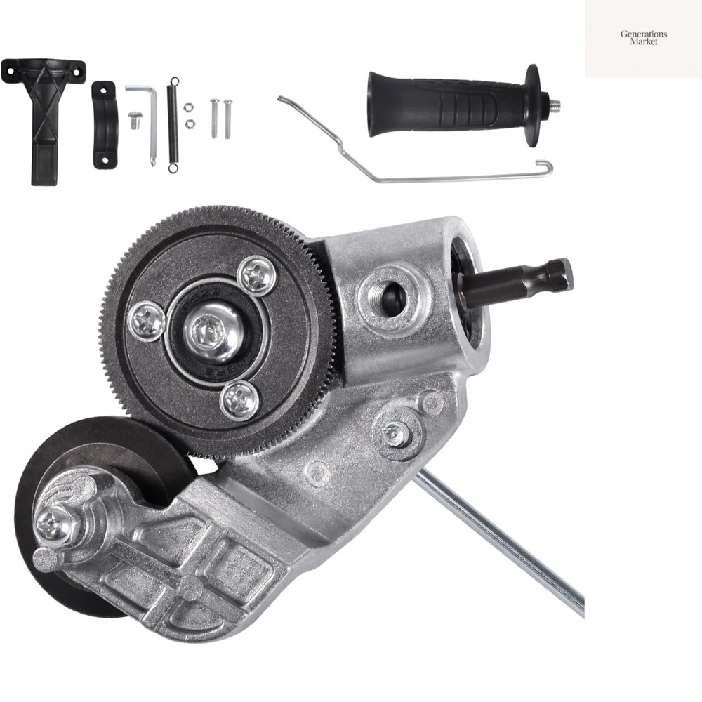 Sheet Metal Shear - Efficient Drill Attachment for Cutting Flat Metal Sheets,...