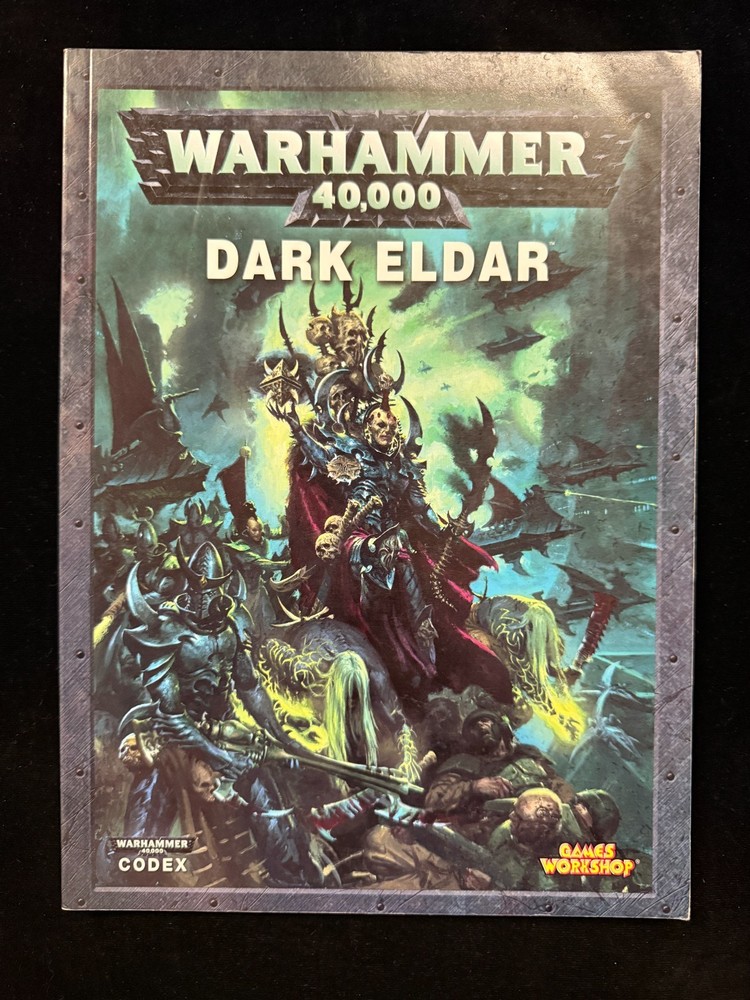 Games Workshop Warhammer 40k Dark Eldar Rulebook  Codex