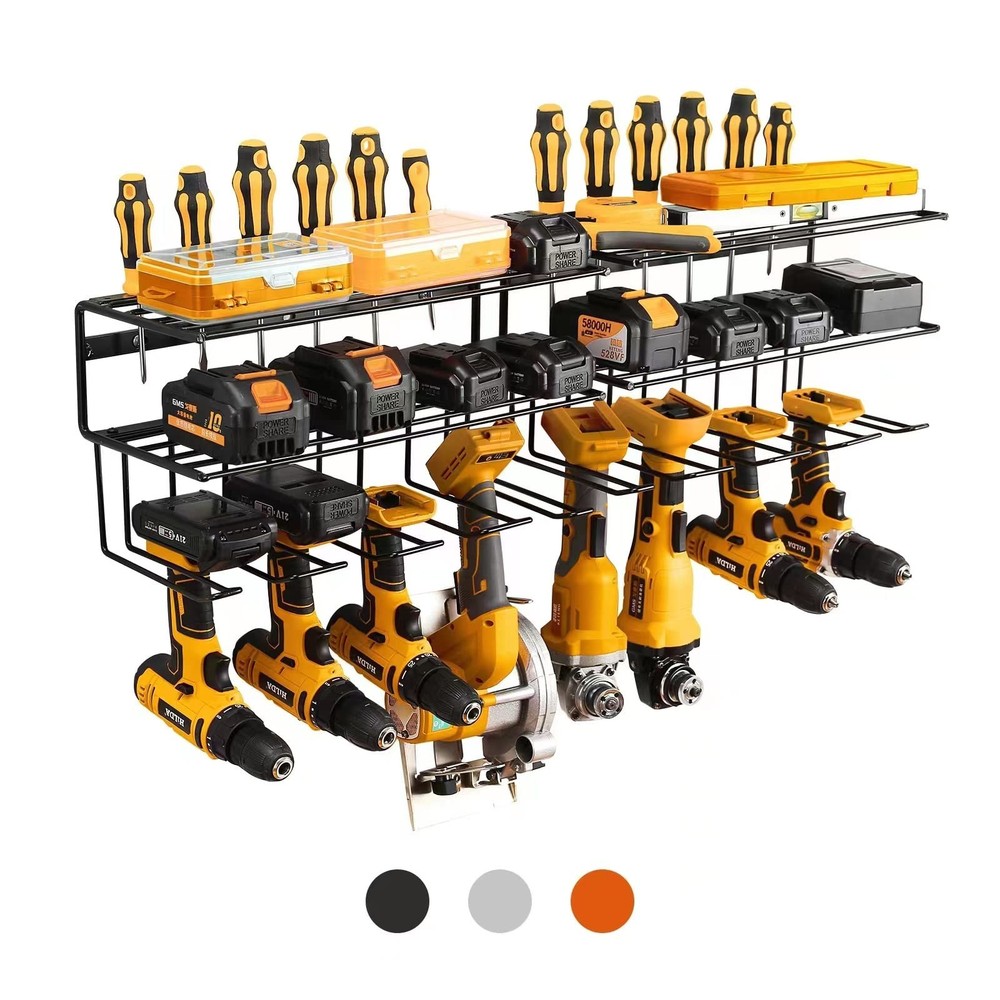 Power Tool Organizer for Tool Storage,Drill Holer Wall Mount,Storage Rack for...