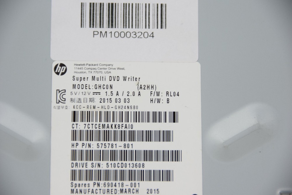 HP GHC0N Super Multi DVD Writer