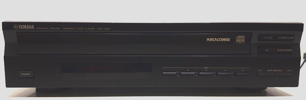 Yamaha Natural Sound 5 Disk Compact Disk Player CDC-505