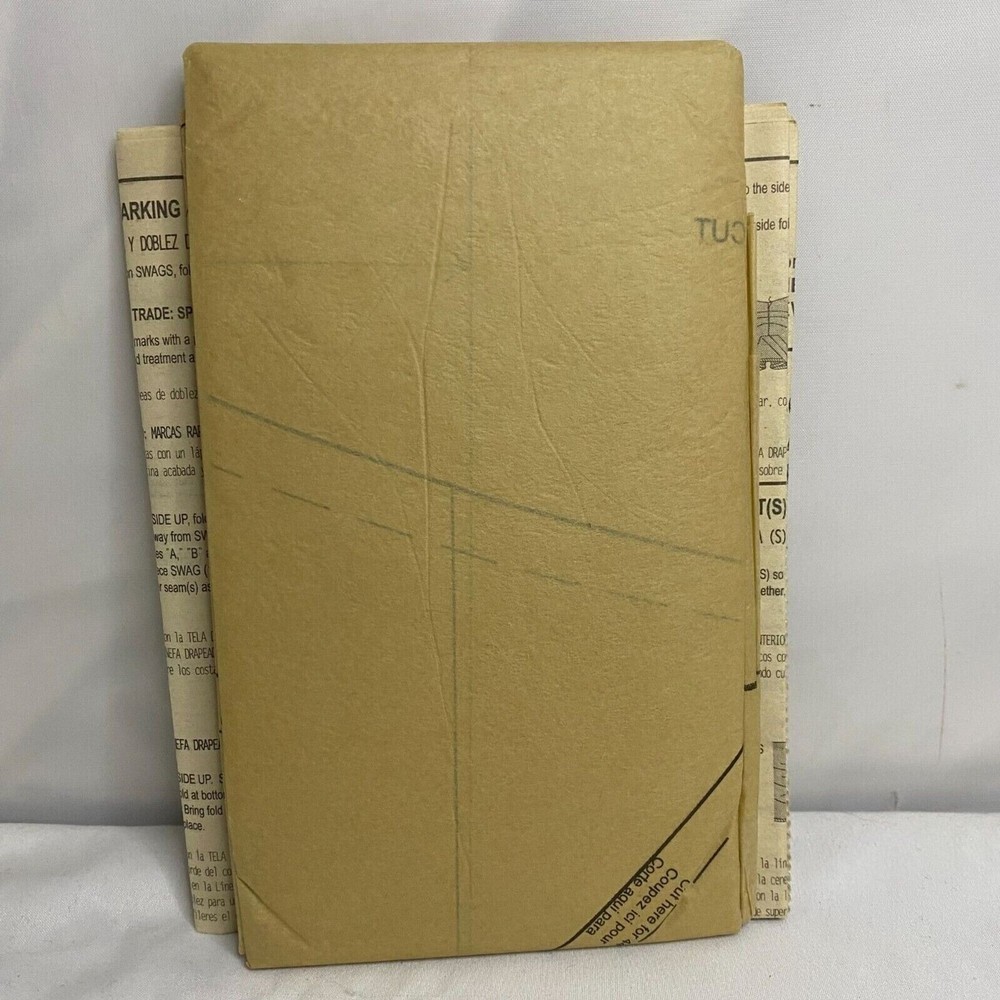 #M4480 McCalls Window Curtains Sewing Pattern