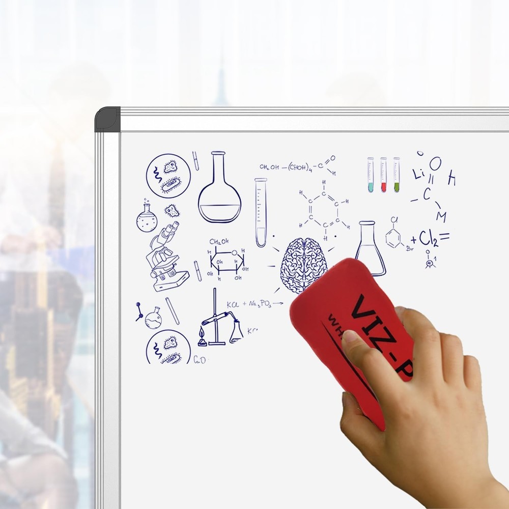 Large 48 x 36 Inch Whiteboard with Smooth Surface - For Creativity Anywhere
