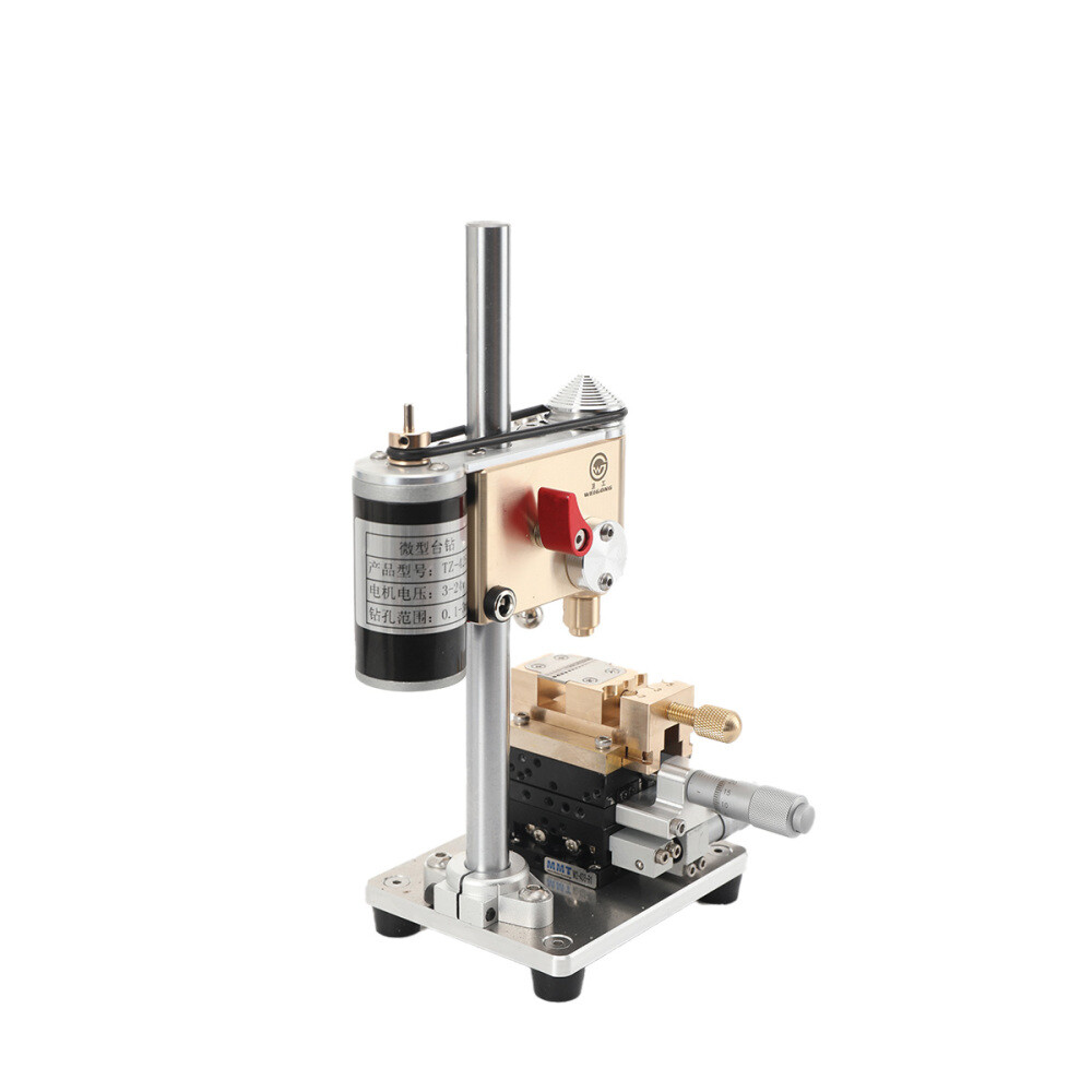 Watchmaker Precision Bench Drill Broken Screws Tool Watch Crown Punch Remove