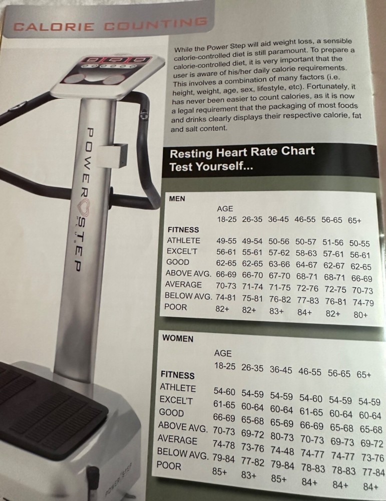 POWER STEP PLUS Whole Body Vibration Cellulite Reduce Exercise Platform Machine