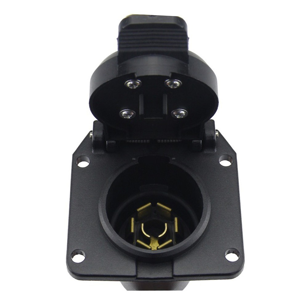 Trailer Socket Adapter 6-24V 7 Pin Power High Quality Socket Connector Accessory