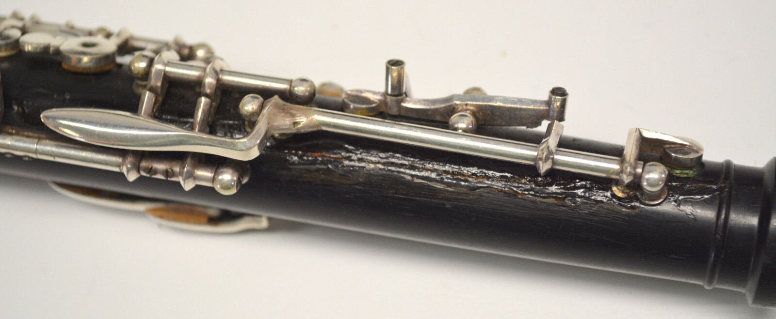 GORDET PARIS FULL SYSTEM OBOE, INCLUDES LEFT HAND F KEY, GRENADILLA WOOD BODY