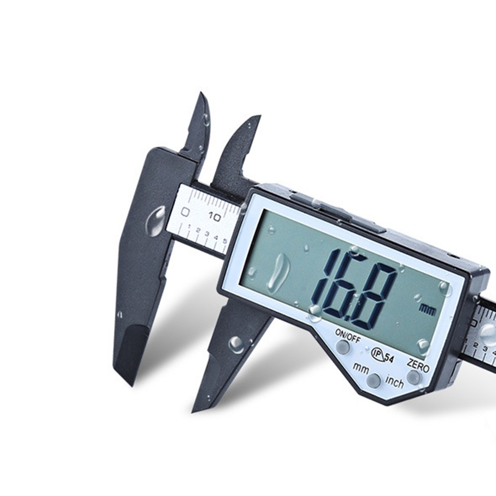 Electronic Caliper 0-150mm Digital Display Vernier Large Screen Waterproof E4Y8