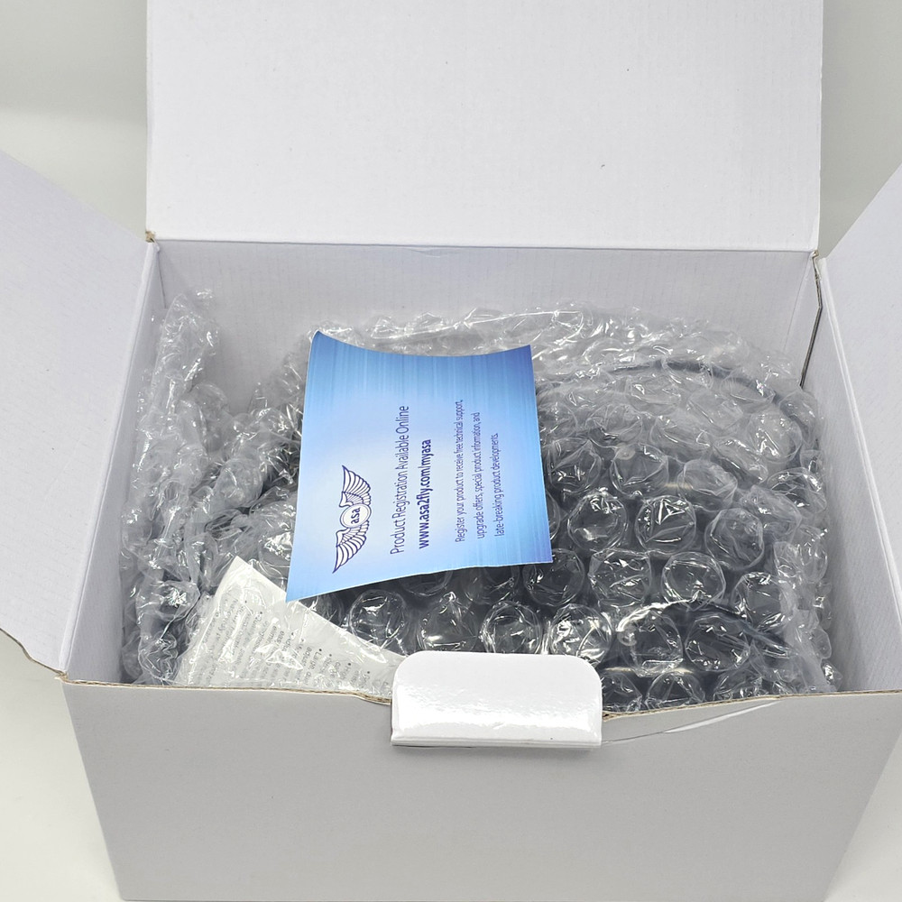 ASA AirClassics HS-1A Headset Passive Aviation Headset Dual Plug NEW