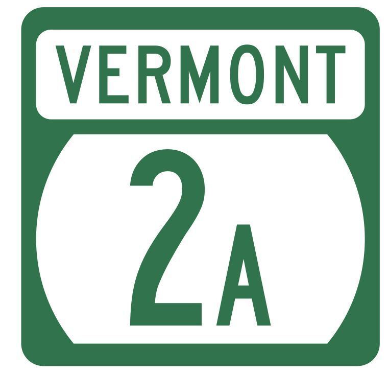 Vermont State Highway 2A Sticker Decal