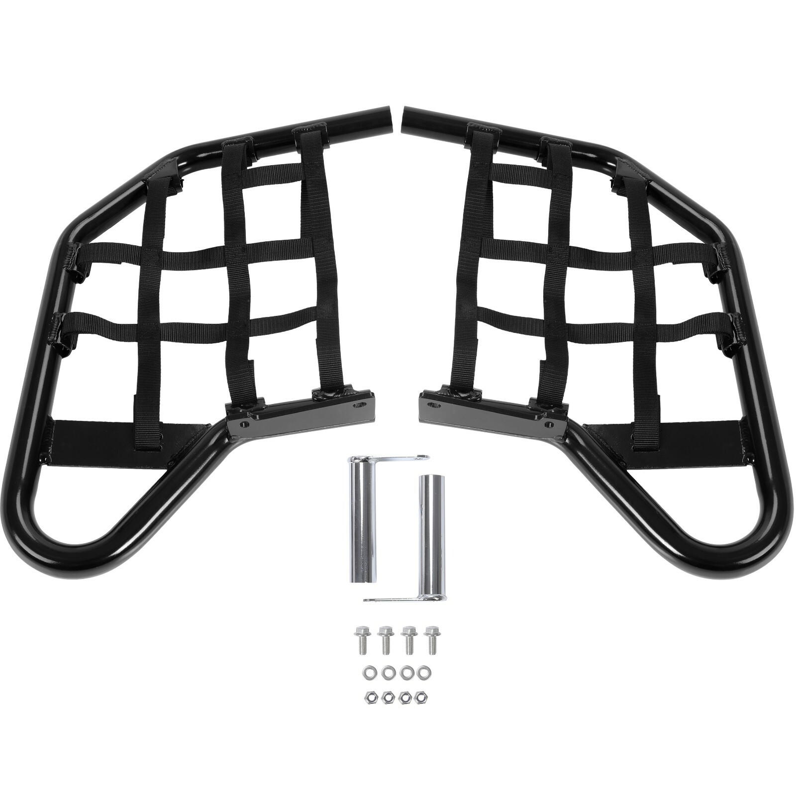 Nerf Bars Foot Guard Pegs For Yamaha Raptor 700 YFM 700 YFM700 Black