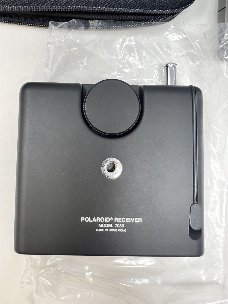 Polaroid Spectra System Camera W/ Remote Transmitter Receiver Filter Set & Case