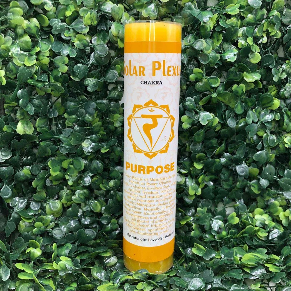 Solar Plexus Chakra Candle