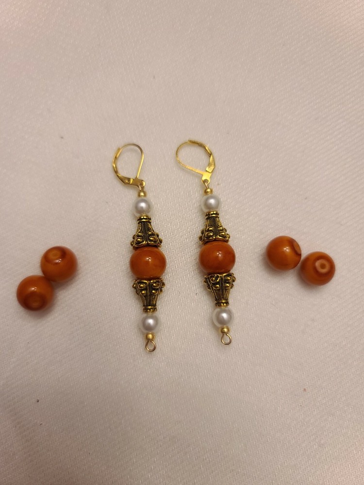 handmade beaded earrings