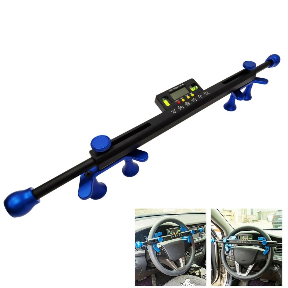Car Steering Wheel Alignment Tool Wheel Aligner Electronic Level Meter