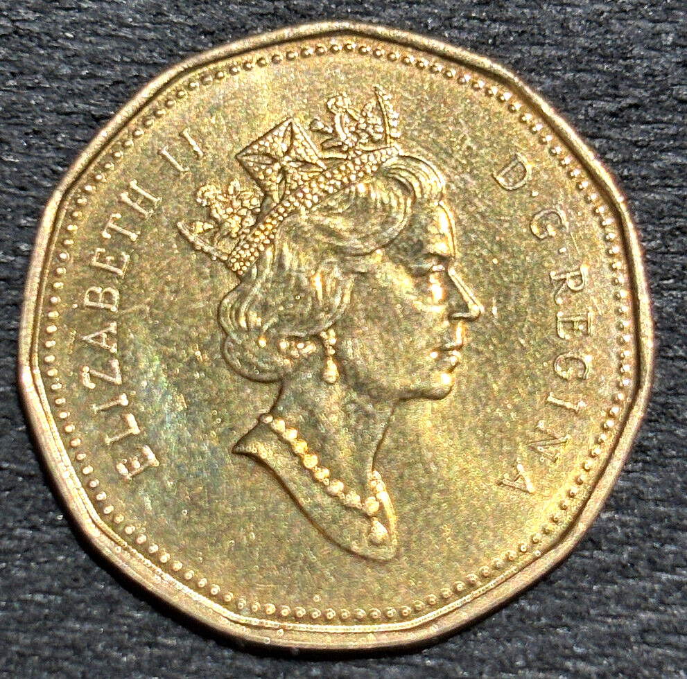 1990 Canada One Dollar BU Loonie