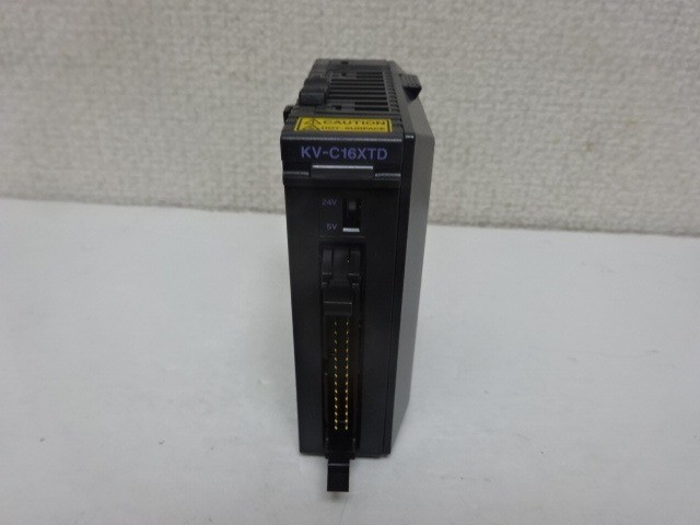 KEYENCE KV-C16XTD Expansion Input Output Unit Module USED
