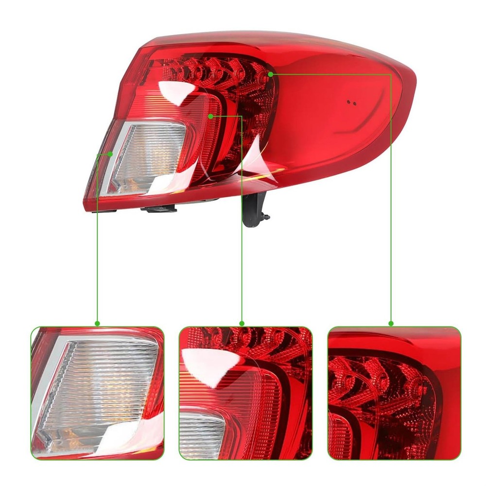 Tail Light Tail Lamp Assembly Right Side Replacement for 2016-2018 Envision