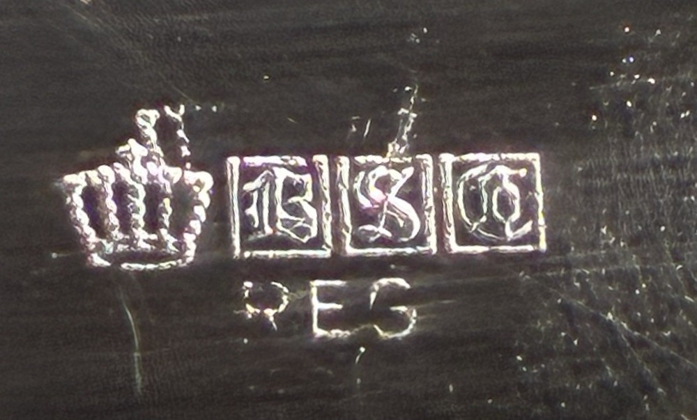 Large Birmingham Silver Plate Lazy Susan Hot Food Server - 23"