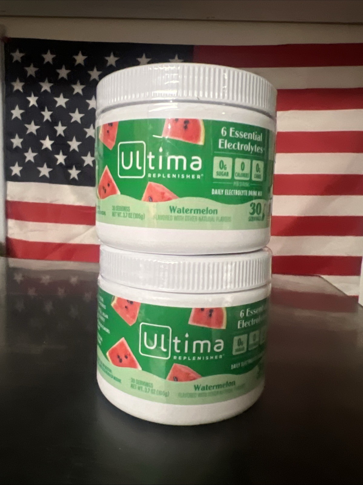 2 Ultima Replenisher Electrolyte Drink Mix - set of 2 Watermelon