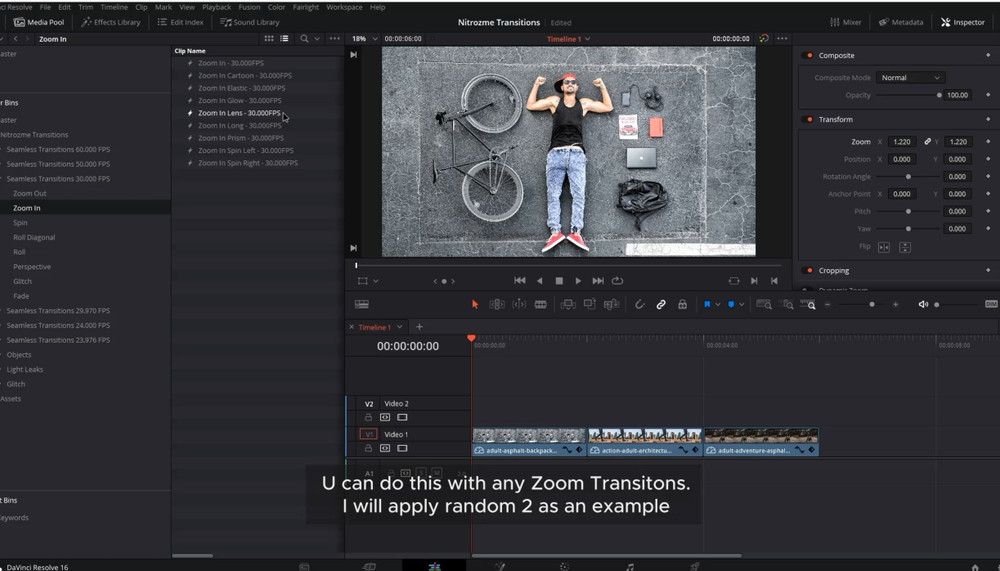 All In One 1400+ FX Library for DaVinci Resolve