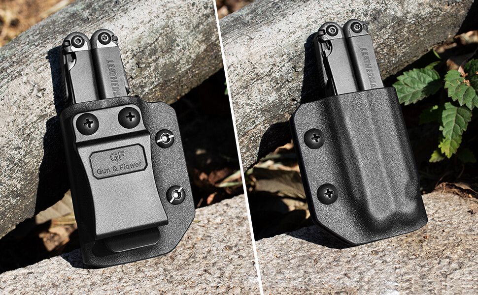 Kydex Multitool Sheath for LEATHERMAN SURGE HEAVE DUTY, Multitool Not Included