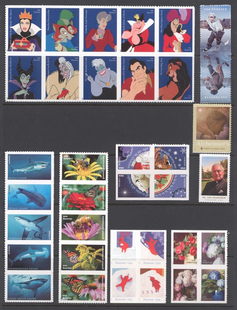 2017 U.S. COMMEMORATIVE YEAR SET *67 STAMPS* MINT-NH