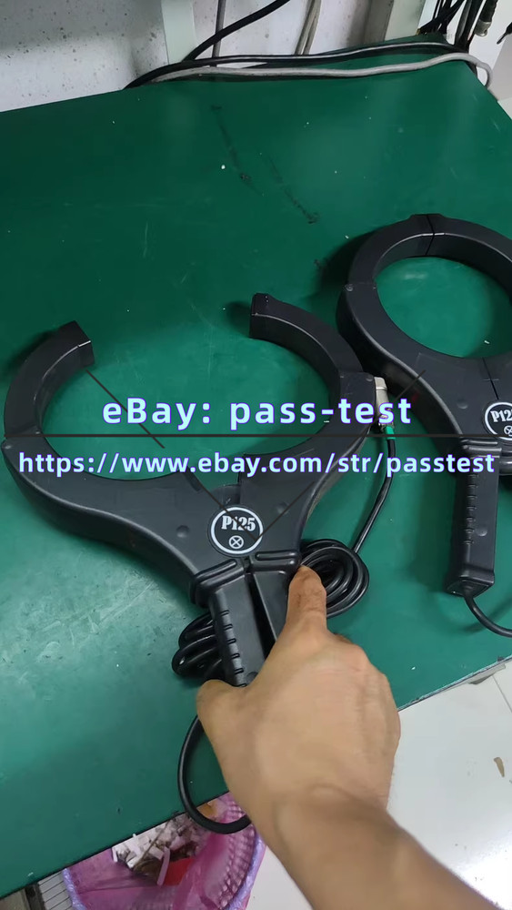 1PCS Current clamp, coupling clamp, p125 pipe clamp Caliper opening width12cm#LL