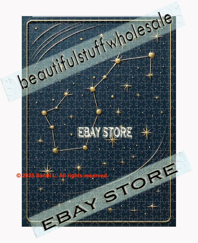 500 piece jigsaw puzzle Night Sky Constellations Celestial