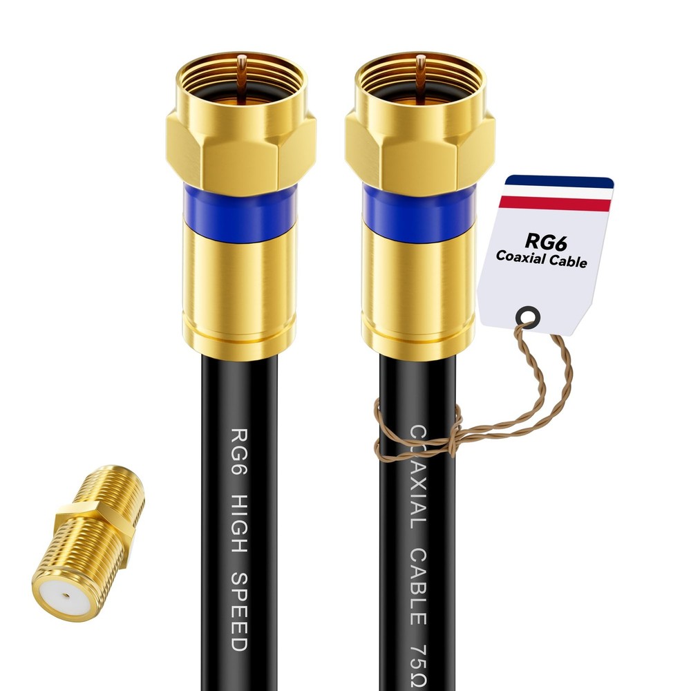 Digoloan Coaxial Cable 60FT, Black
