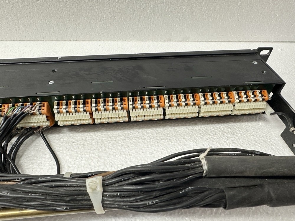 Studio Patchbay TT Bantam Mogami Wired Snake & Redco Loom Rack Panel 48ch Pro