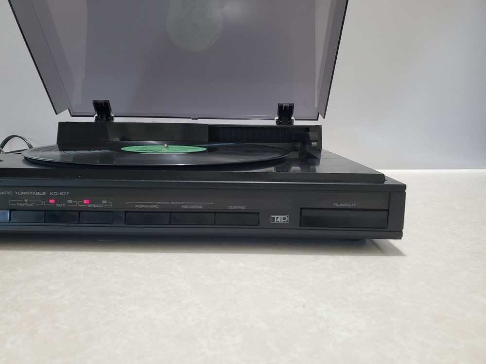 Kenwood KD-67F Full Automatic Turntable~ Tested, working ~ **PLEASE READ**