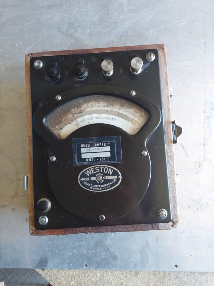 Weston 310 wattmeter