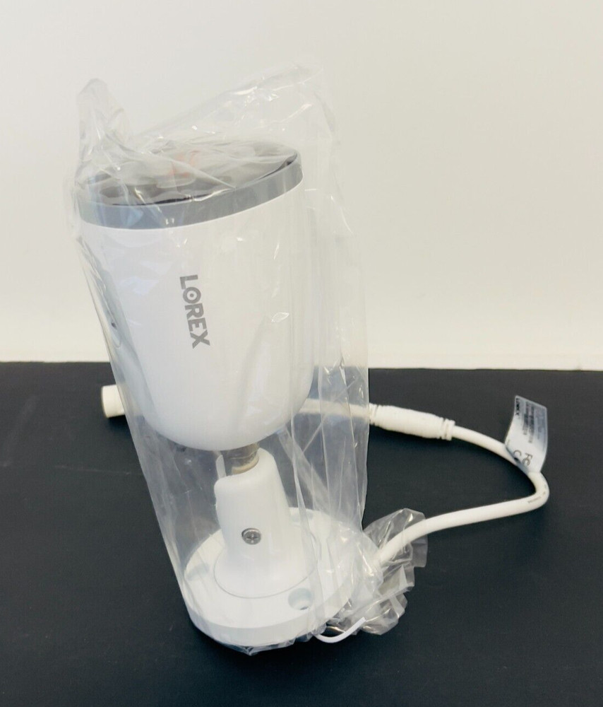 Lorex E895AB 4K Deterrence Bullet AI PoE IP Wired Security Camera plus Cable New