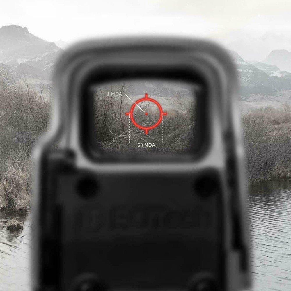 NEW EOTECH EXPS3-0 BLACK HOLOGRAPHIC WEAPON SIGHT 68 MOA RING 1 MOA DOT
