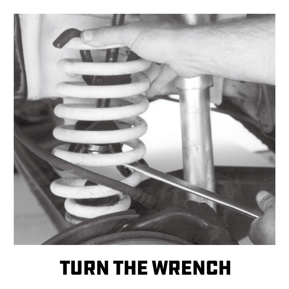 Powerbuilt Strut Coil Spring Compressor Tool Kit, Compress, Remove and Black