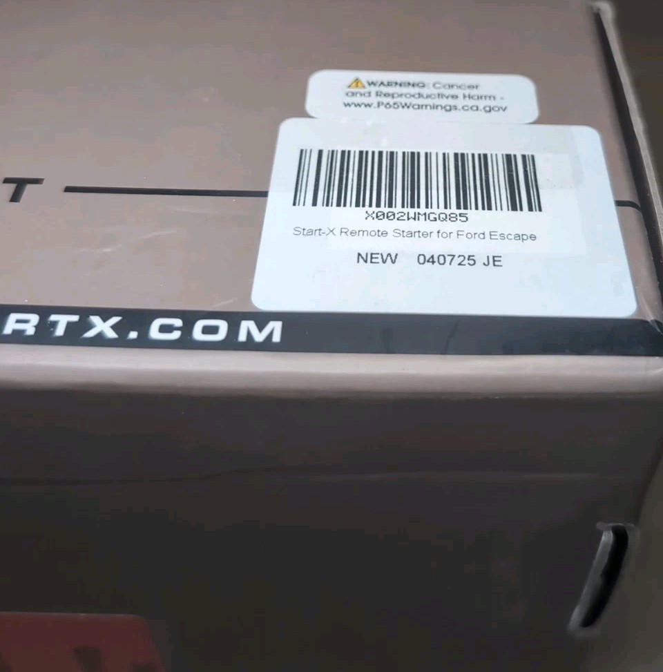 Start-X Remote Starter Kit for Ford Escape 2008-2018 (Key Start Models)