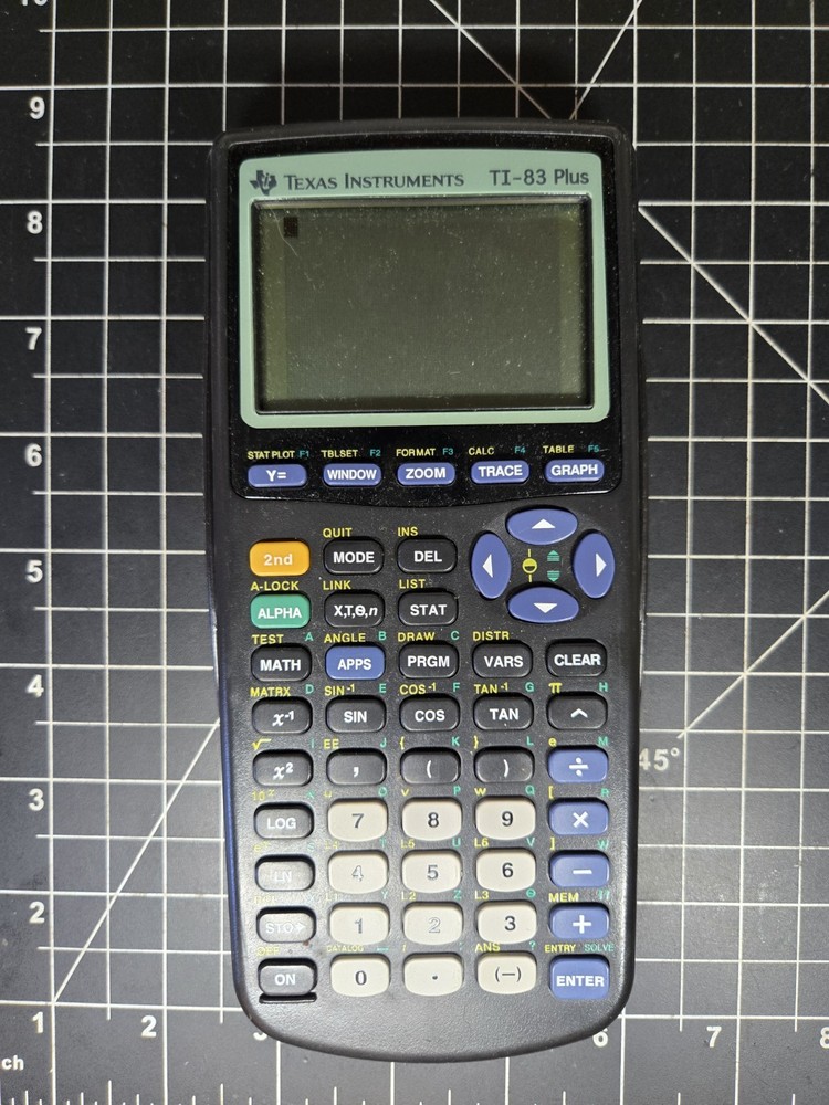 Texas Instruments TI-83 Plus Graphing Calculator - Black