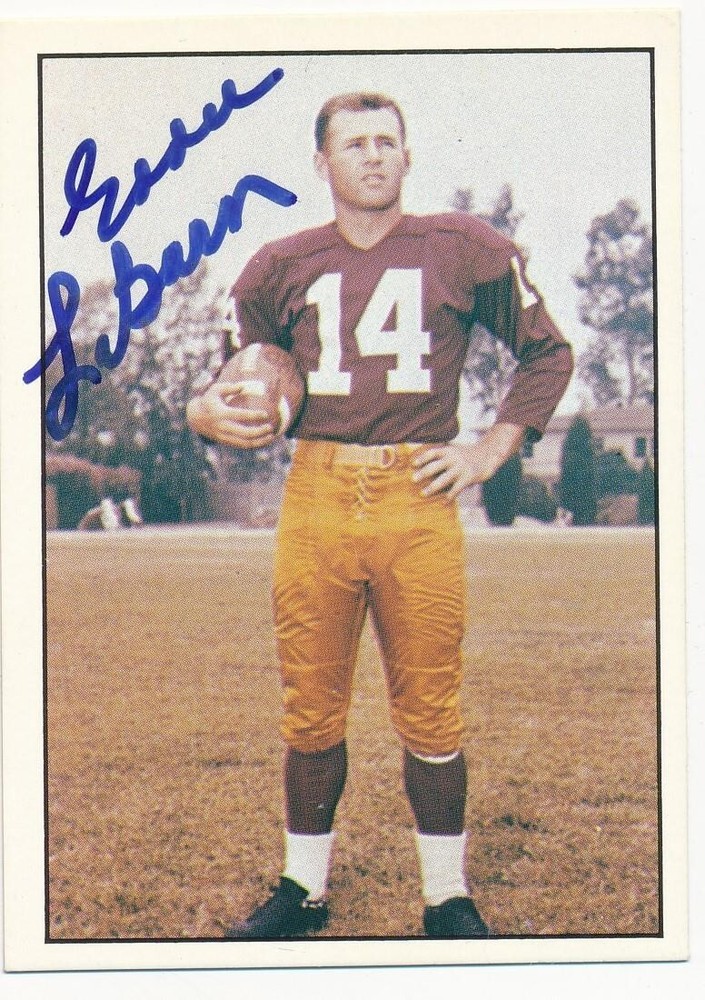 Eddie LeBaron- Signed Football Trading Card