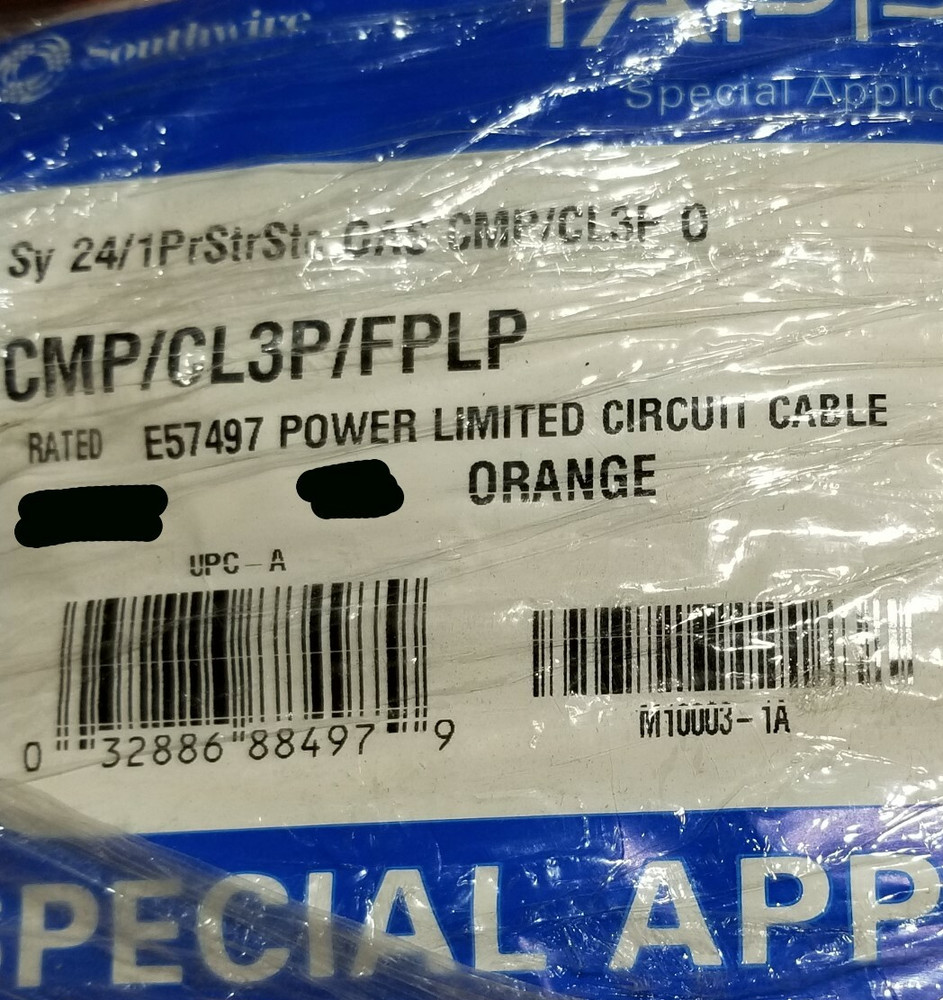 Southwire M10003 24/1P Shielded Low Capacitance Lo-Cap Cable /50ft