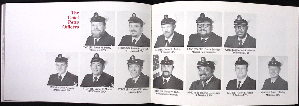 1977 US Navy USS Baton Rouge SSN-689 Commissioning Ceremony Program